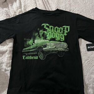 Bravado Black Tee with Green Graphic